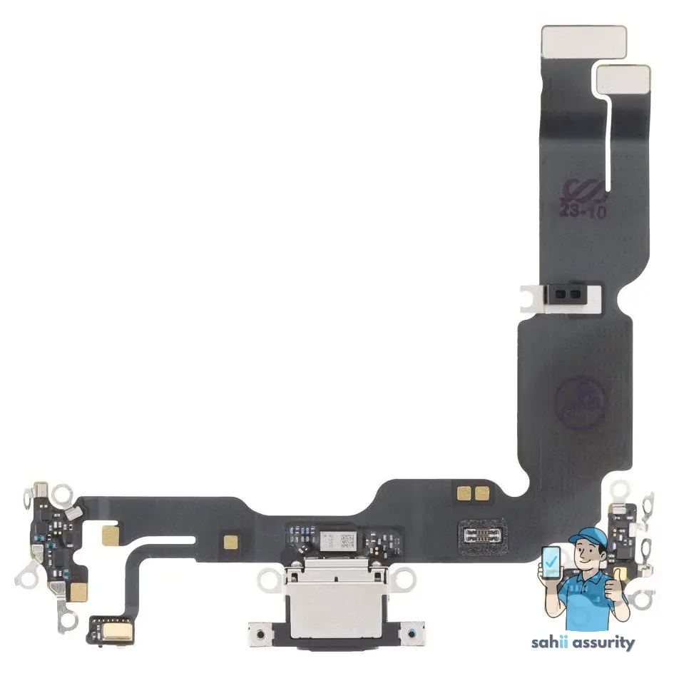 Charging Connector Flex / PCB Board for Apple iPhone 15 Plus thumbnail